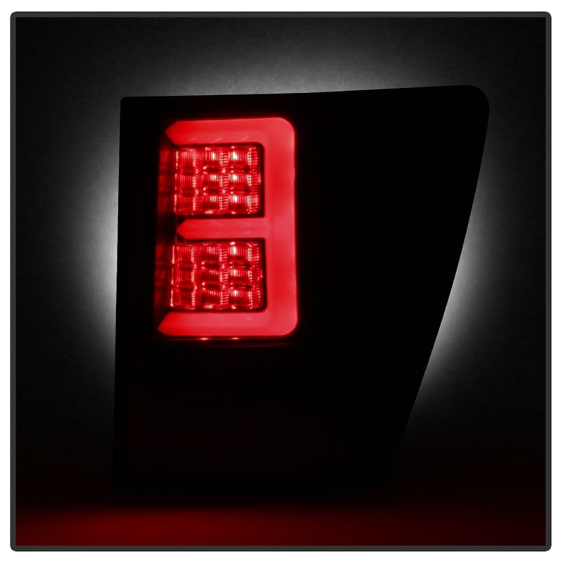 Spyder 5086662 fits Jeep 07-10 Grand Cherokee Light Bar LED Tail Lights - Black