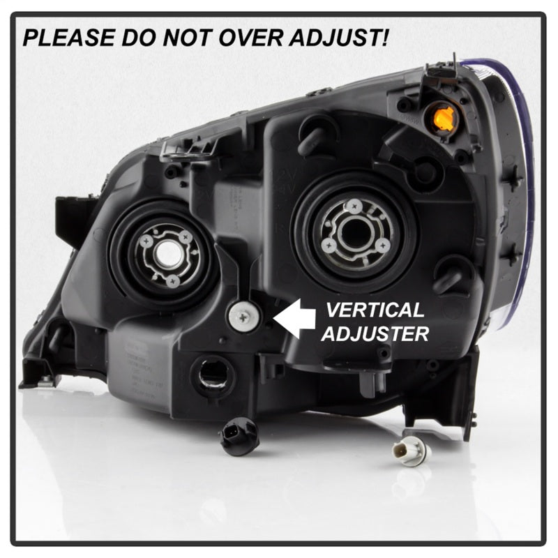 xTune 9042737 08-10 fits Honda Odyssey OEM Style Headlights - Black (HD-JH-HODY
