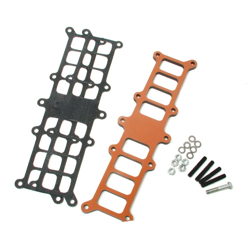 BBK 1520 Mustang 5.0 Phenolic Manifold Spacer Kit Edlebrock Performer 3/8