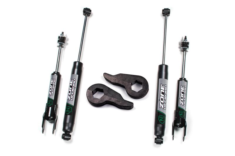 Zone Offroad ZONC52N 99-06 fits Chevy/fits GMC 1500 2in Torsion Bar Key Kit - Ni