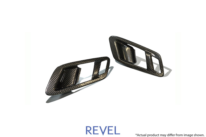 Revel 1TR4GT0AT03 GT Dry Carbon Inner Door Handle Cover 2020 fits Toyota GR Supr