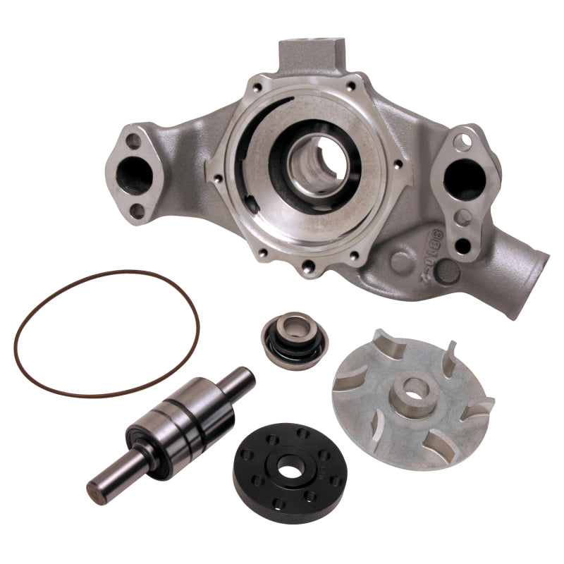 Edelbrock 8810 Water Pump High Performance fits Chevrolet 350 CI V8 Short Style Satin Finish