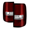 5034069 Xtune fits Ford 04-08 F150 Styleside LED Tail Lights Red Clear ALT-ON-