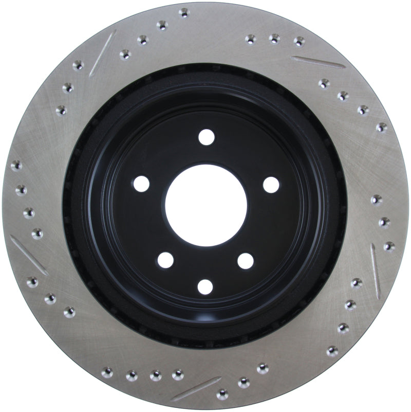 Stoptech 127.42088L 06-07 350Z / 05-07 G35 / 06-07 G35X SportStop Slotted & Drilled Rear Left Rotor