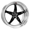 Weld 71HB0090A63A S71 20x9 / 5x4.5 BP / 6.3in. BS Black Wheel (High Pad) - Non-