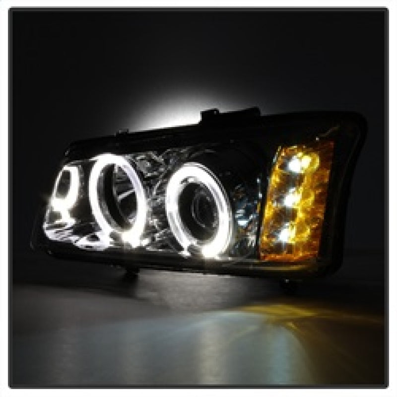 Spyder 5009463 fits Chevy 03-06 Silverado 1500 Projector Headlights LED Halo LE