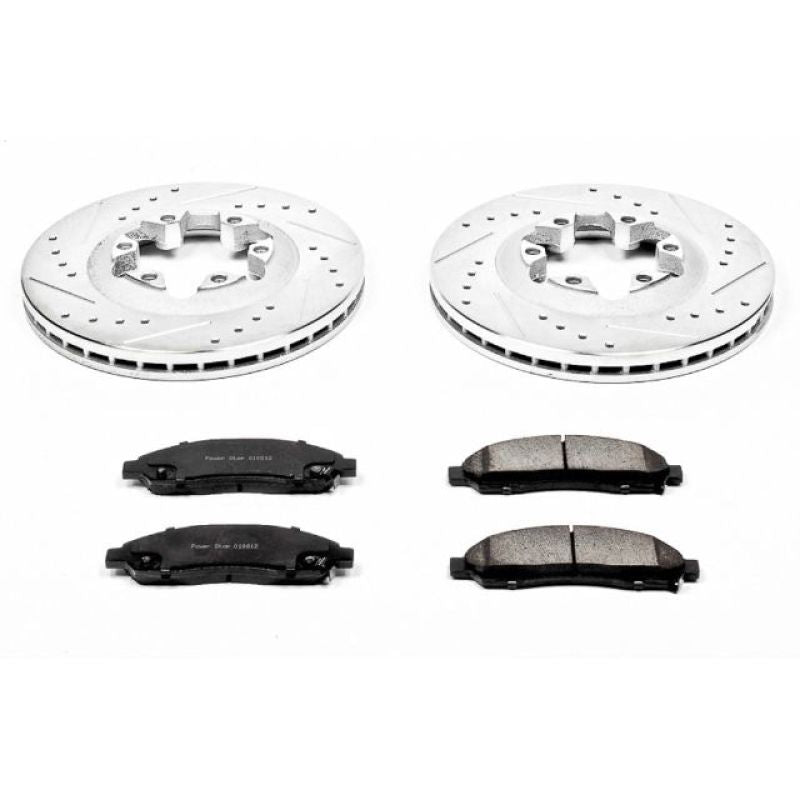 PowerStop fits Chevrolet 04-08 Colorado Front Z23 Evolution Sport Brake Kit