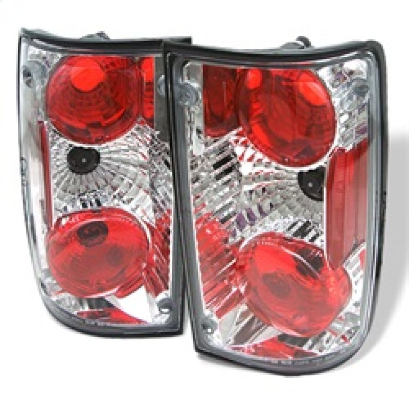 Spyder 5007643 fits Toyota 89-95 Pick Up Euro Style Tail Lights Chrome ALT-YD-T