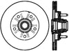 Stoptech 126.65080CSR Power Slot 01-03 Ford F150 5 Lug Front Right Slotted CRYO Rotor