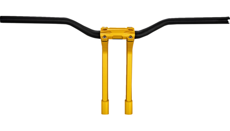 Performance Machine 0208-2197M-SMG Phatbar H-Bar Assy Gauge Mnt Gold