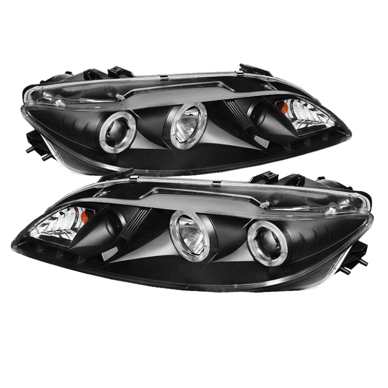 Spyder 5042538 fits Mazda 03-05 6 With Fog Lights Projector Headlights LED Halo