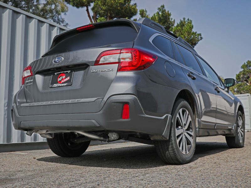 AFE 49-36807 fits Subaru Outback H4 2.5L Takeda 2.5in 304 SS Cat-Back Exhaust