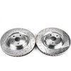 Power Stop JBR1377XPR 10 fits Lexus LS460 Front Drilled & Slotted Rotor - Pair