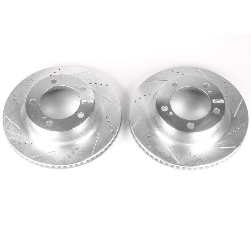 PowerStop fits Lexus 08-11 LX570 Front Evolution Drilled & Slotted Rotors - Pair