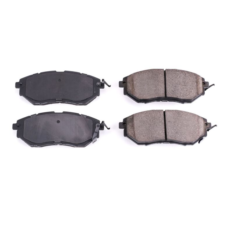 PowerStop 16 1078 fits Subaru B9 Tribeca Front Z16 Evolution Ceramic Brake Pads