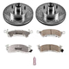 PowerStop K2580-26 1975 fits Buick Apollo Front Z26 Street Warrior Brake Kit