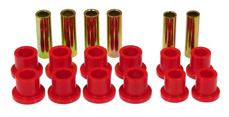 Prothane 6-1008 fits Ford 66-72 F100 4wd Spring & Shackle Bushings - Red