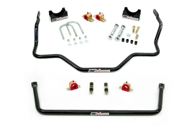UMI Performance 644043-B GM C10 Front and Rear Sway Bar Kit