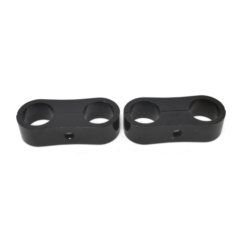 Russell 654303 Hose Separator for -6an Braided Hose - Anodized Black
