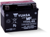 Yuasa YUAM62X4B YTX4L-BS Maintenance Free AGM 12 Volt Battery (Bottle Supplied)