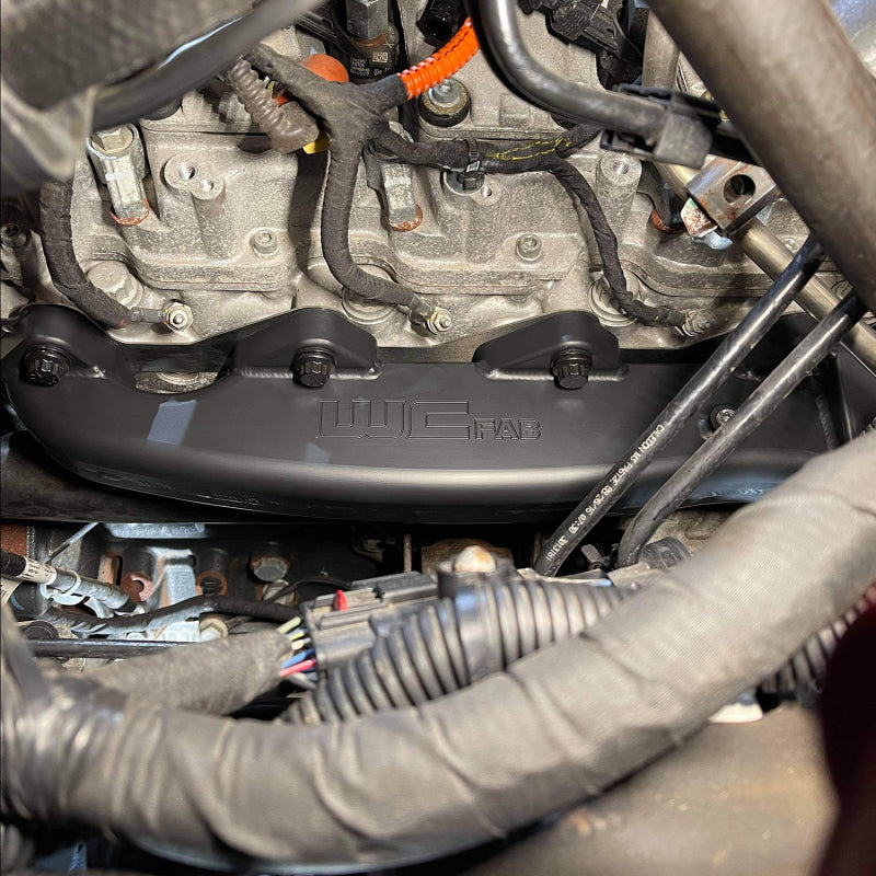 Wehrli WCF100174 01-04 Duramax LB7 Billet Exhaust Manifold & SS Up Pipes w/ Gaskets and ARP Hardware