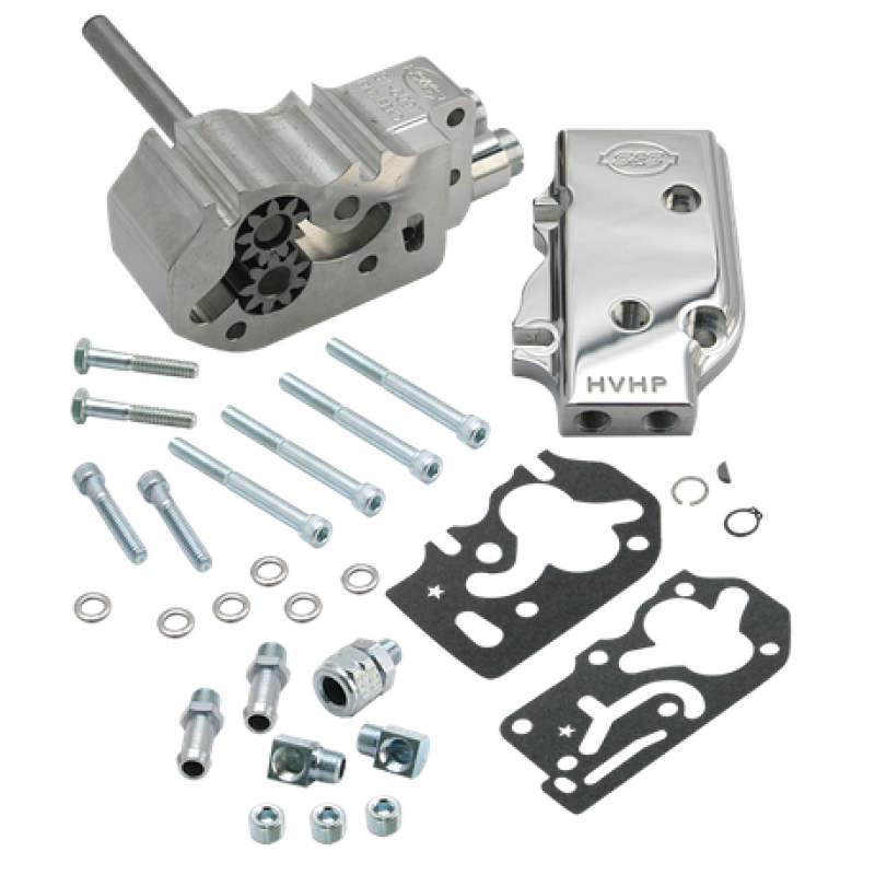 S&S 31-6214 Cycle 84-91 BT High Volume High Pressure Billet Oil Pump Only Kit
