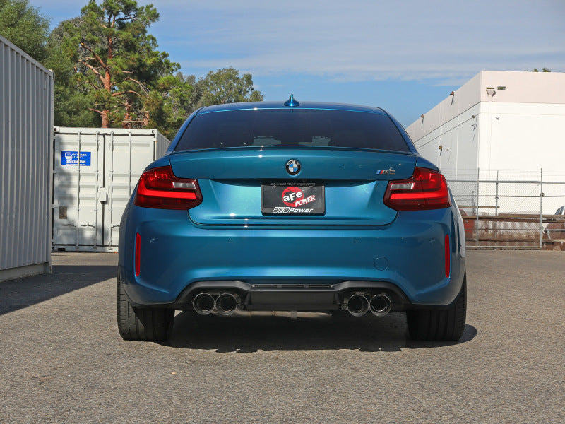 AFE 49-36330-1P fits BMW M2 L6-3.0L MACH Force-Xp 3in to 2.5in 304 SS Cat-Back