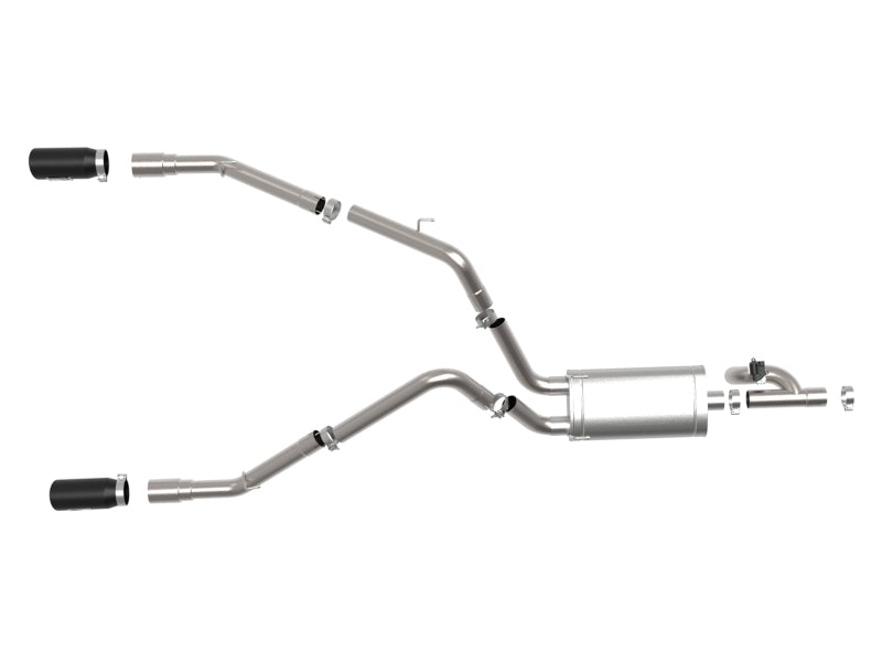 AFE 49-32083-B fits Ram 1500 V8 5.7L Hemi Gemini XV 3in 304 SS Cat-Back Exhaust