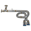 Remark RK-C4063H-10T 2022+ fits Honda Civic Sport Hatchback FL2 (Link Loop) Catback Exhaust Burnt Stainless Steel Tip