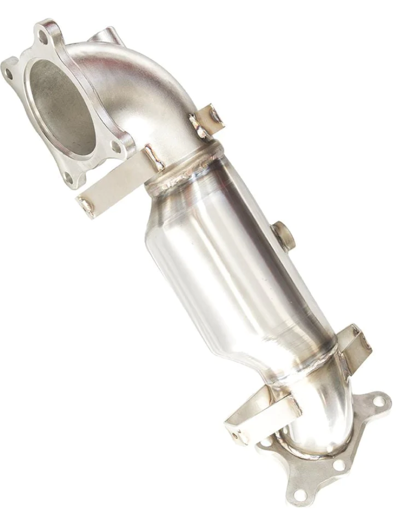 Invidia HS17CTRDPC 17+ fits Honda Civic Type-R FK8 76mm Downpipe w/ High Flow Ca
