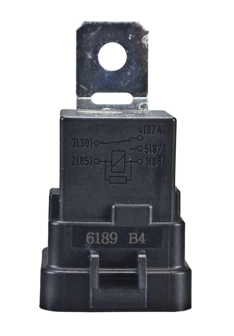 Hella 7794311 12V 20/40 Amp SPDT RES Relay with Weatherproof Bracket - Single