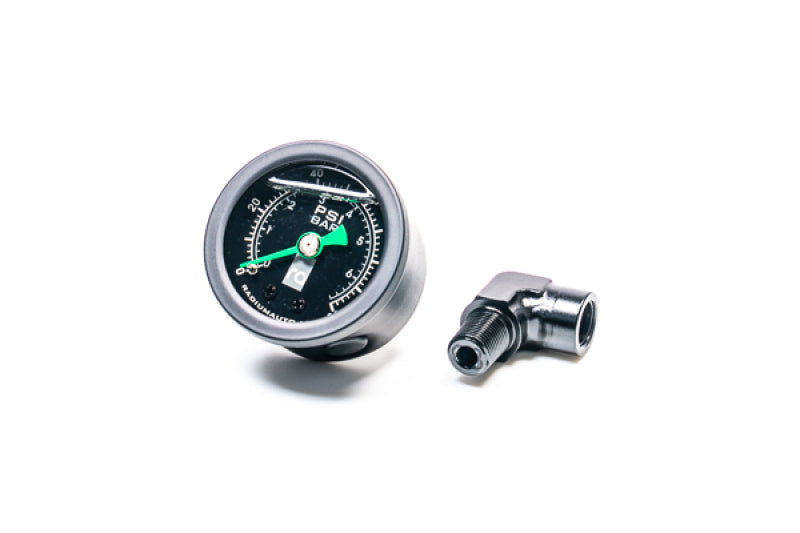 Radium Engineering 20-0407 0-100 PSI Fuel Pressure Gauge With 90 Degree Adapter