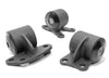 Innovative Mounts Innovative 19550-95A 92-95 Civic B/D Series Black Steel Mounts