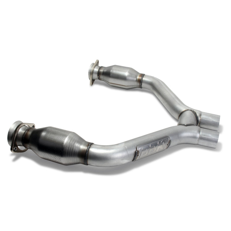 BBK 1465 20 Mustang V6 Short Mid H Pipe With Converters (To Be Used With 1642 S