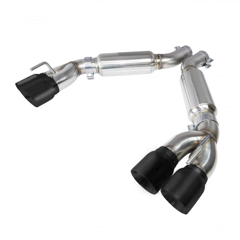 Kooks 22606260 2016 + fits Chevrolet Camaro SS LT1 3in Axle Back Exhaust System w/ Mufflers and Black Quad Tips