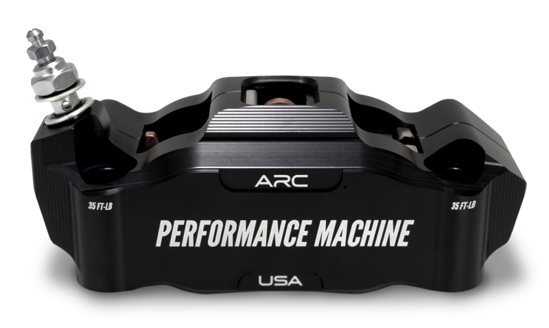Performance Machine 0052-2427-MB Race Series Radial Mount Caliper-ARC Left Black