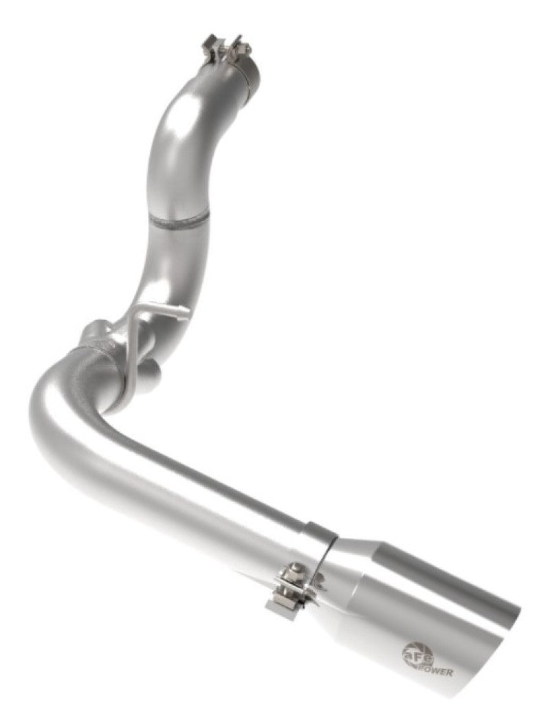 AFE 49-38092-P fits Jeep Wrangler Large Bore-HD 3in 304 Stainless Steel DPF-Bac