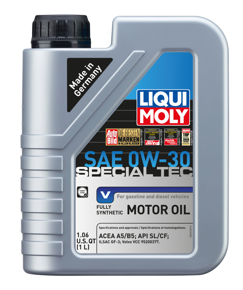 LIQUI MOLY 20202 1L Special Tec V Motor Oil SAE 0W30