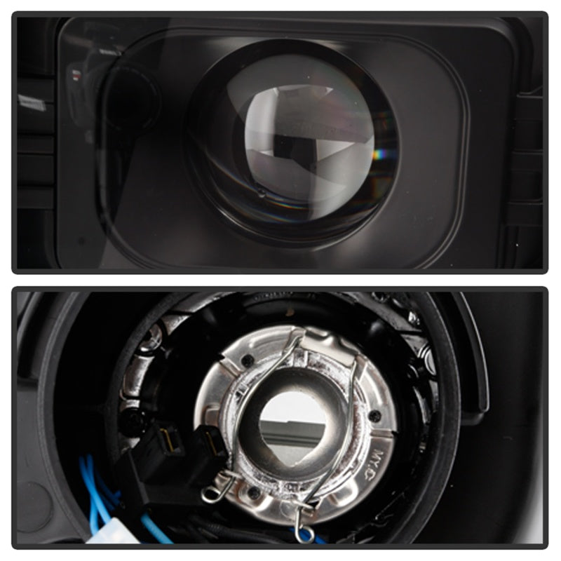 Spyder 5086600 fits Dodge 04-06 Durango Projector Headlights - Black PRO-YD-DDU