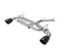 AFE 49-37009-B Exhaust Axle-Back 19-20 fits Hyundai Veloster N 304SS Black Dua