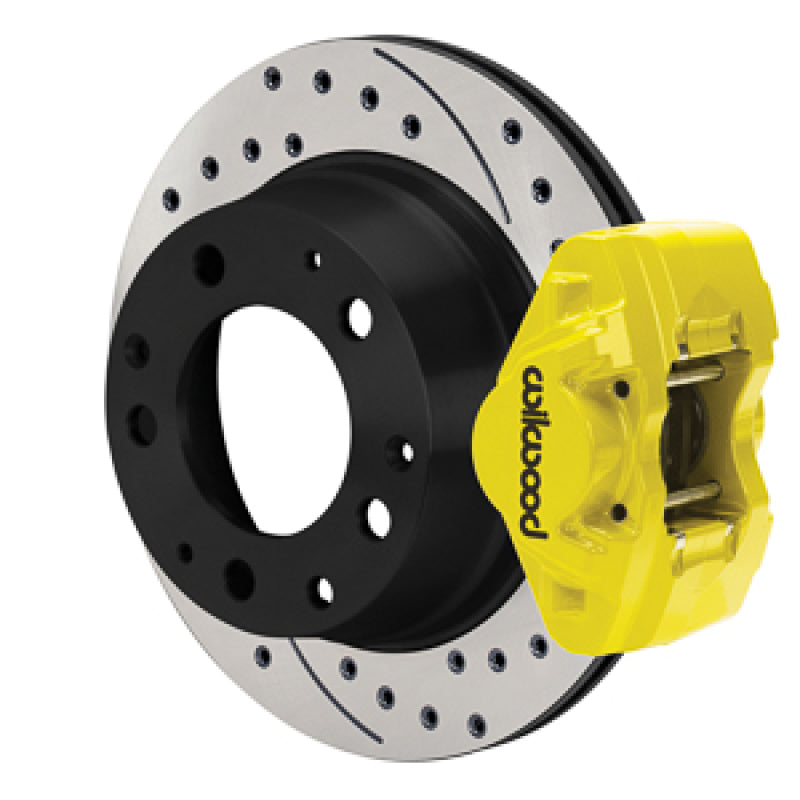 Wilwood 140-17655-DY fits 69-83 fits Porsche 911 D31 11.42in. Rear Brake Kit w/