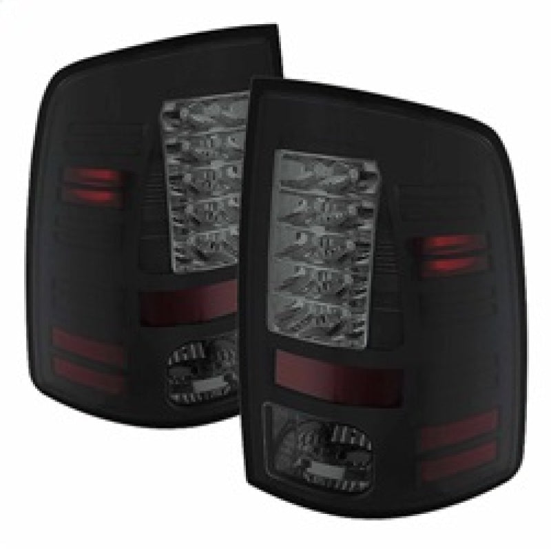 SPYDER 5078124 fits Dodge Ram 1500 LED Tail Lights Incandescent- Blk Smoke