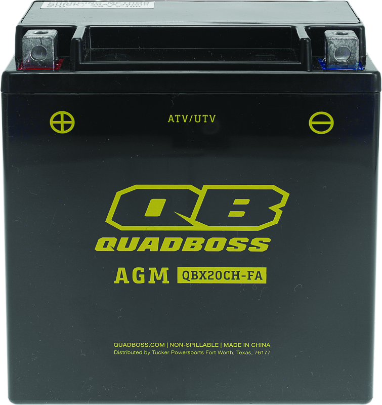 QuadBoss 401386 fits GM Battery QBX20CH-FA
