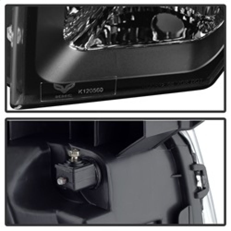 9032226 Xtune fits Ford 09-14 F150 Projector Headlights Halogen Model Only LED