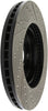 Stoptech 127.44125R 02 Lexus ES 250/300/330/350 / 05-07 Toyota Avalon Slotted & Drilled Right Front Rotor