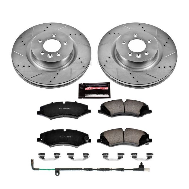 PowerStop K7683 fits Land Rover 11-16 LR4 Front Z23 Evolution Sport Brake Kit