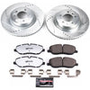 PowerStop K4615-36 05-09 Land fits Rover LR3 Front Z36 Truck & Tow Brake Kit