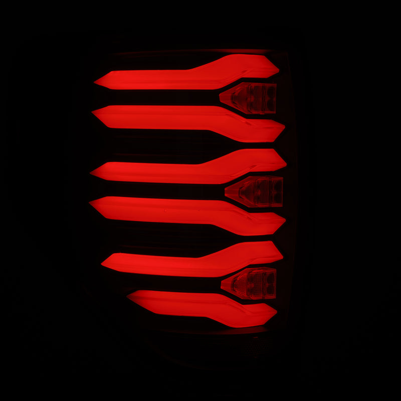 AlphaRex 653070 09-14 fits Ford F150 LUXX LED Taillights - Black Housing