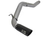 AFE 49-46112-B BORE HD 5in DPF-Back SS Exhaust w/ Black Tip 2016 fits Nissan Ti