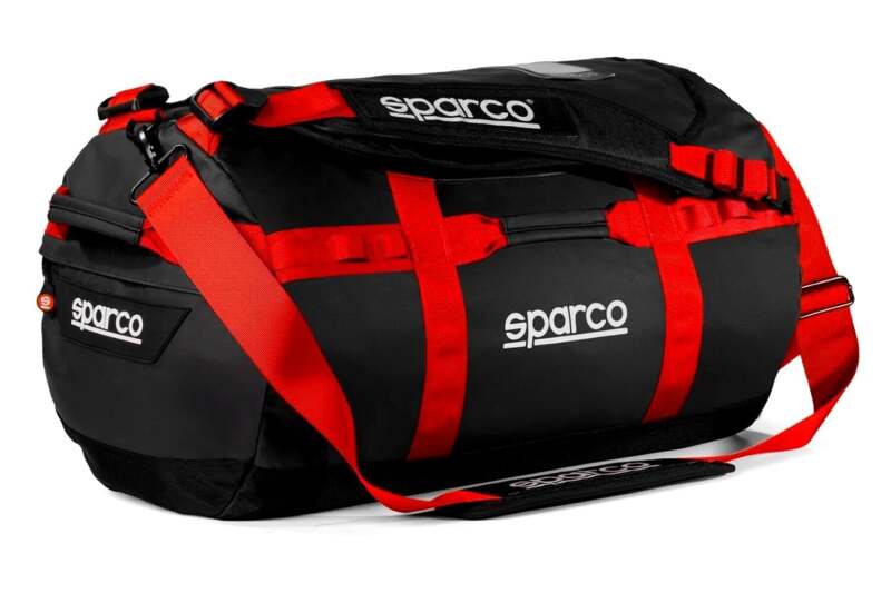 SPARCO 016443NRRS Bag Dakar Duffle SMALL Black/Red